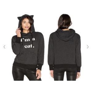 Wildfox Cat Ears Hoodie